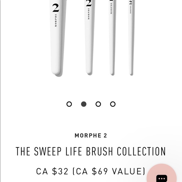 Brand new Morphe sweep collection brush set and case - Picture 2 of 3